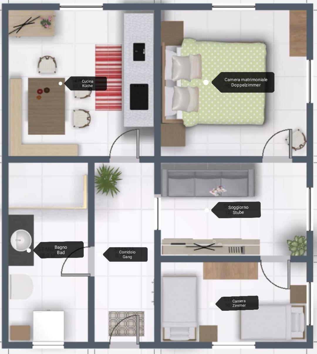 Appartamenti Daberto Fabiola Arabba Room photo